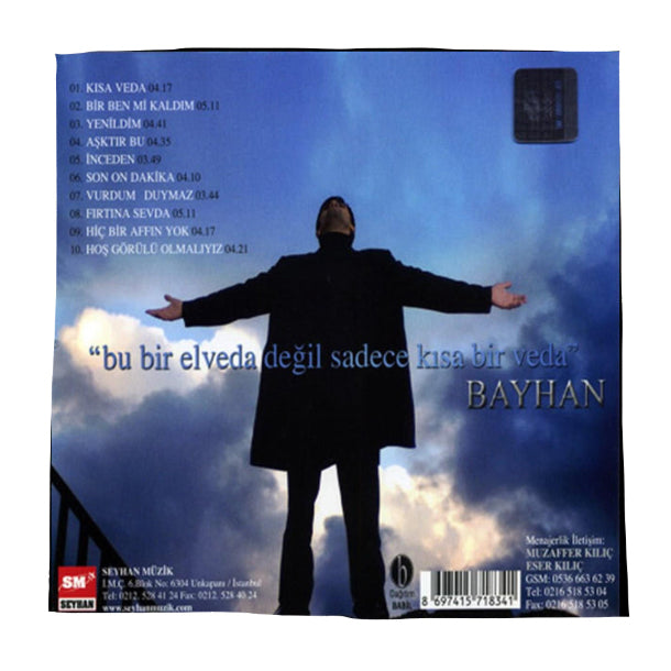 Bayhan - Kısa Veda (CD) Bayhan Kisa Veda CD | Arabesk | Pop | CD
