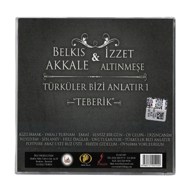 Belkıs Akkale| İzzet Altınmeşe -Türküler Bizi Anlatır 1 |Teberik(CD)