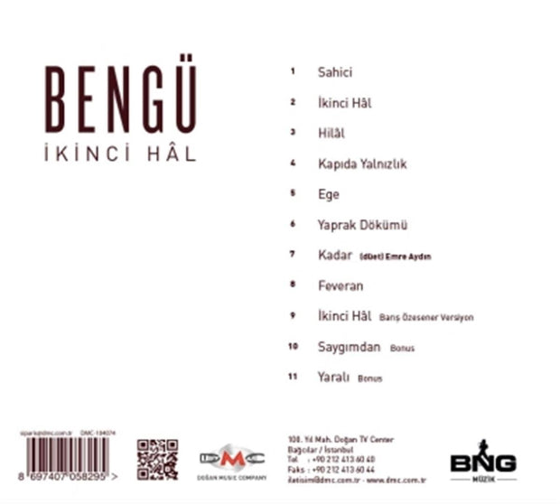 Almanya ' da Türk | Pop | Bengü - İkinci Hal (CD) | Sipariş | Ücretsiz Kargo | CD | Plak