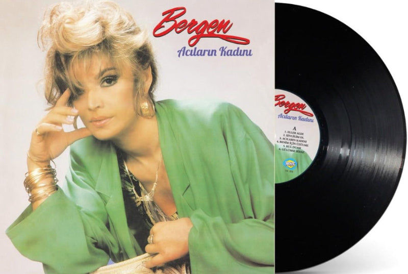 Bergen Plak -Bergen | Acıların Kadını | Zor Geliyor ( Arabesk Plak| Schallplatte| LP )
