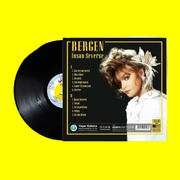 Bergen - İnsan Severse (Plak) Bergen insan severse Plak | Arabesk Plak | Schallplatte | LP