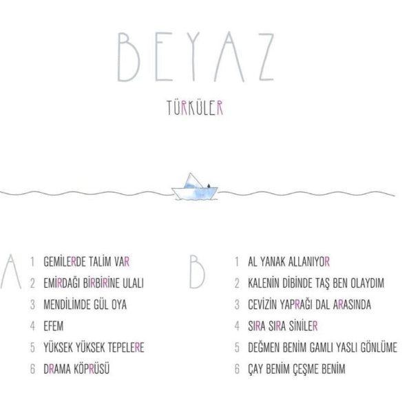 Beyaz - Türküler (Plak) Schallplatte | LP | Türk halk | müziği | Plak