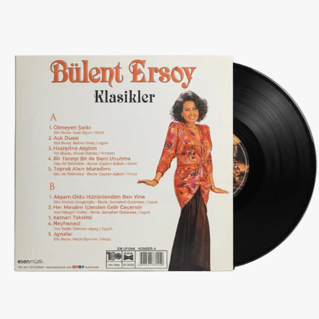 Bülent Ersoy - Klasikler (Plak) Türk Sanat | Plak | kayıt | LP