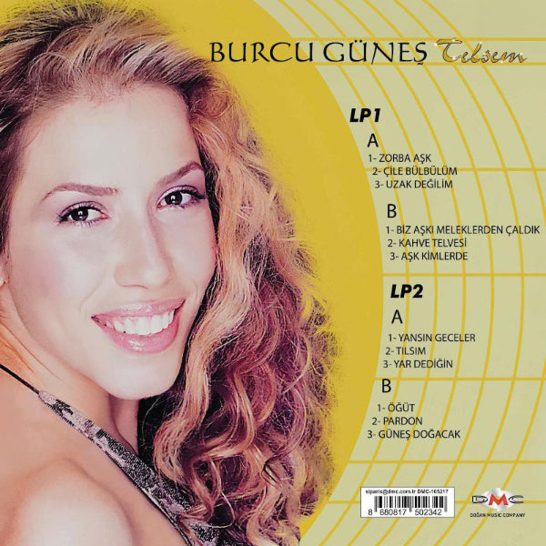 Burcu Güneş Plak-Tılsım-Plak (2 Plak) Türkçe | Pop | Plak | Schallplatte | LP