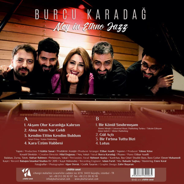 Burcu Karadağ Plak -Ney In Ethno Jazz ( Plak ) Schallplatte | LP