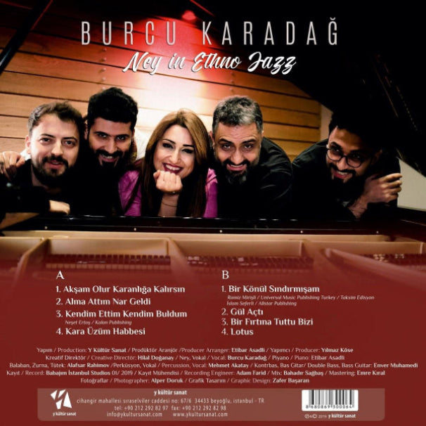 Burcu Karadağ Plak -Ney In Ethno Jazz ( Plak ) Schallplatte | LP