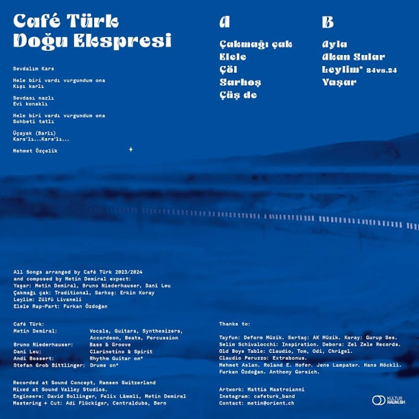 Cafe Türk - Doğu Ekspresi (Plak) Anadolu rock | Plak | kayıt | LP