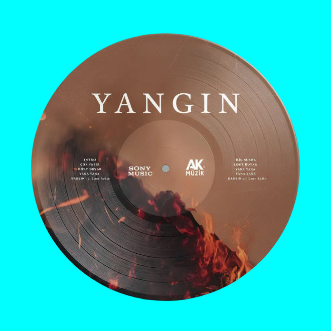Çağan Şengül - Yangın ( Plak )Türkçe POP | Plak | kayıt | LP