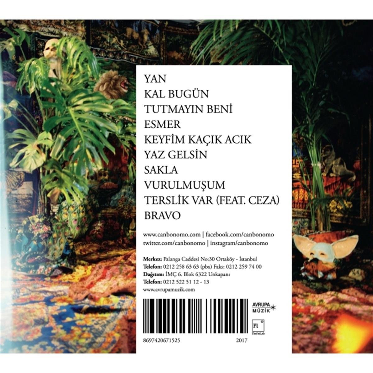 Can Bonomo -Kainat | Kâinat Sustu (CD)Rock |CD