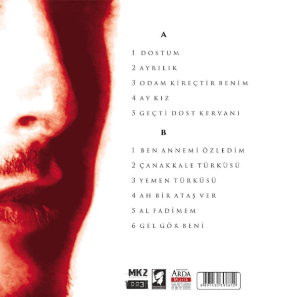 Cem Adrian - Seçkiler- Vol:1 (Türk Halk Müziği) |Türk Halk | kayıt | (LP)