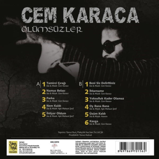 Cem Karaca - Ölümsüzler 1 (Türkischer Rock | Schallplatte | LP)
