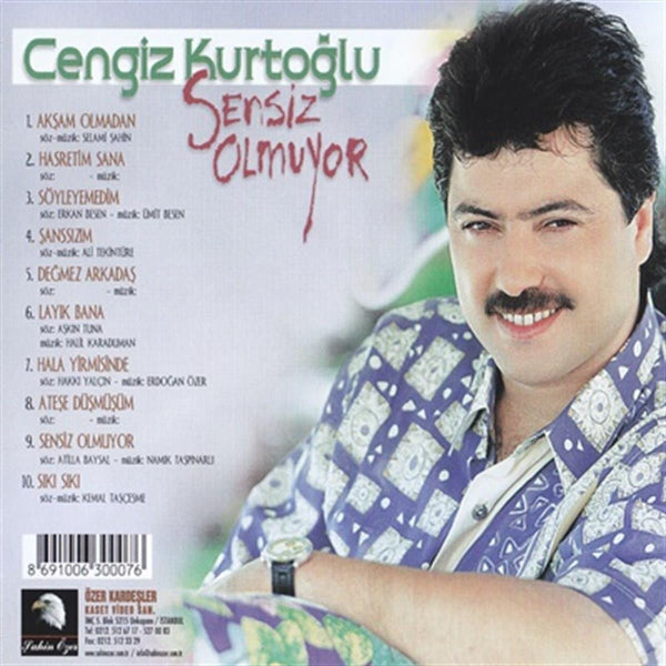 Cengiz Kurtoğlu - Sensiz Olmuyor (Arabesk) | CD)