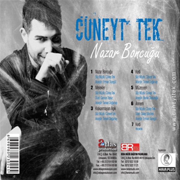 Cüneyt Tek | Nazar Boncuğu | CD (Türkçe Pop) CD