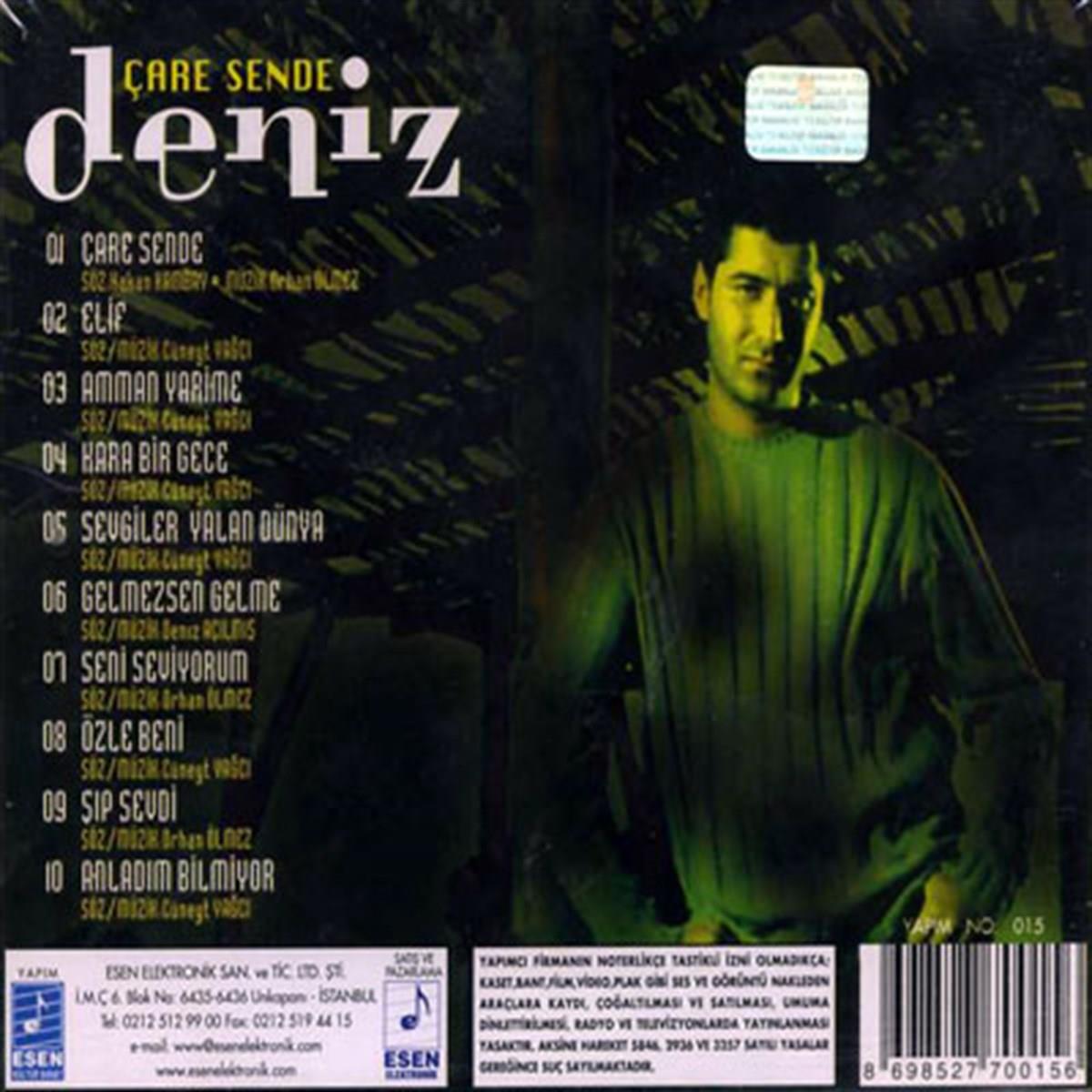 Deniz - Çare Sende ( CD ) Arabesk CD