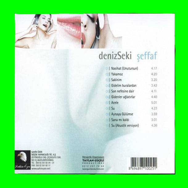 Deniz Seki - Şeffaf ( CD )