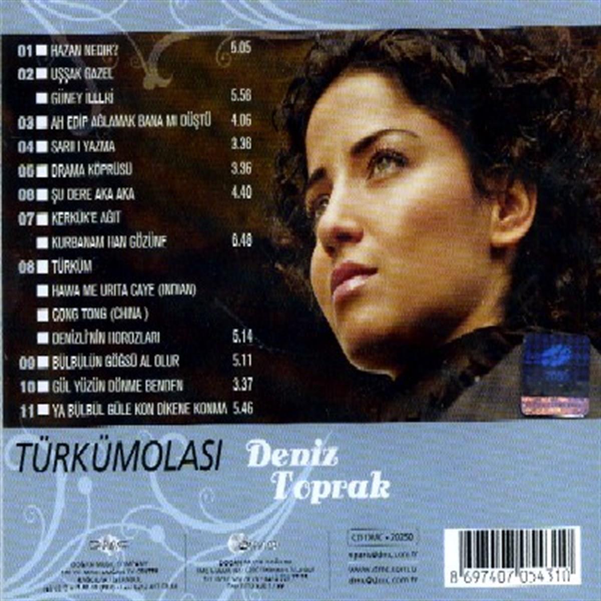 Deniz Toprak - Türkümolası ( CD )Türk halk| müziği
