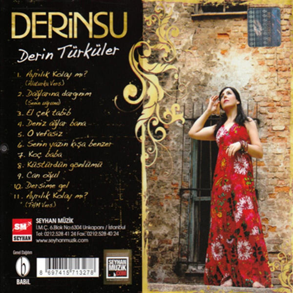Derinsu - Derin Türlüler CD | Almanya | Türk Halk müziği | Türkische Volksmusik | CD