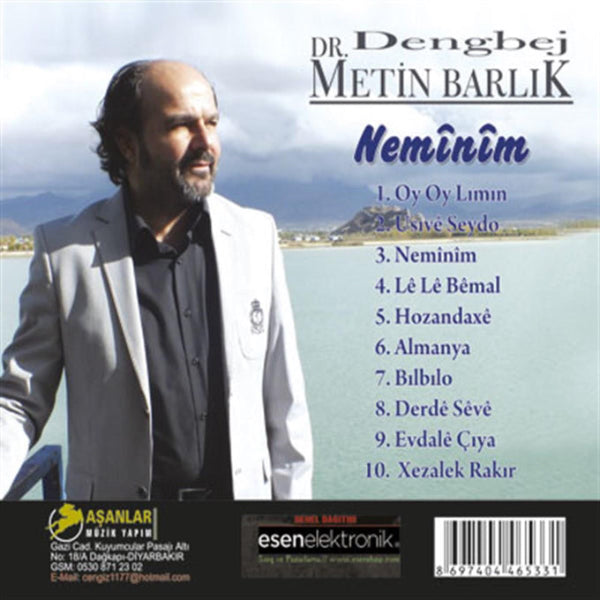 Dr.Dengbej Metin Barlik - Neminim (CD) Almanya ' da Kürtçe Müzik | CD Sipariş | Ücretsiz Kargo