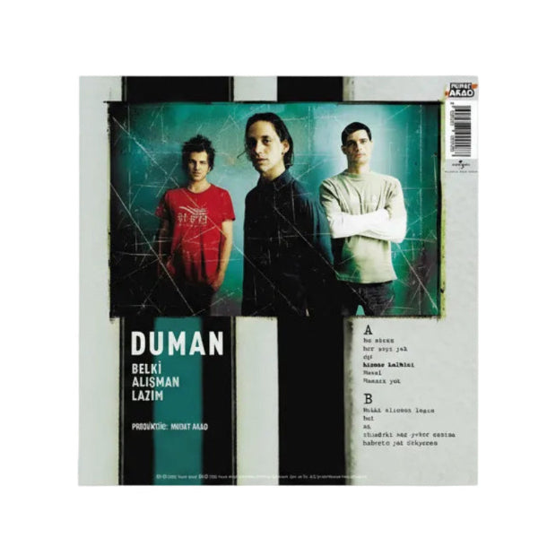 Duman Plak - Duman Belki Alışman Lazım ( Plak -Türkçe Rock Plak ) Schallplatte | LP