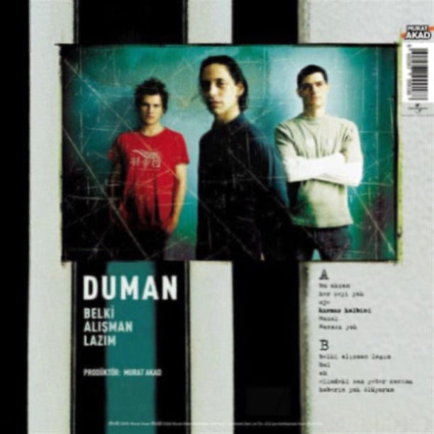 Duman Plak - Duman Belki Alışman Lazım Plak ( Plak -Türkçe Rock Plak ) Schallplatte | LP