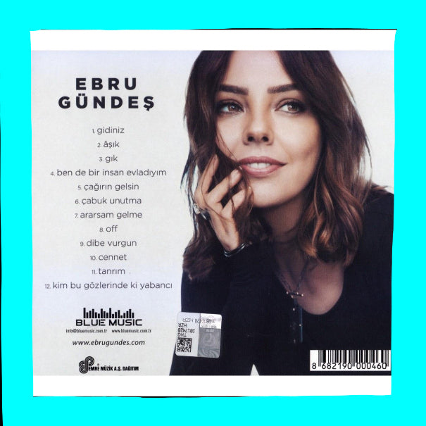 Ebru Gündeş CD - Ebru Gündes - Aşık (CD) Arabesk | Fantazi Müzik | CD
