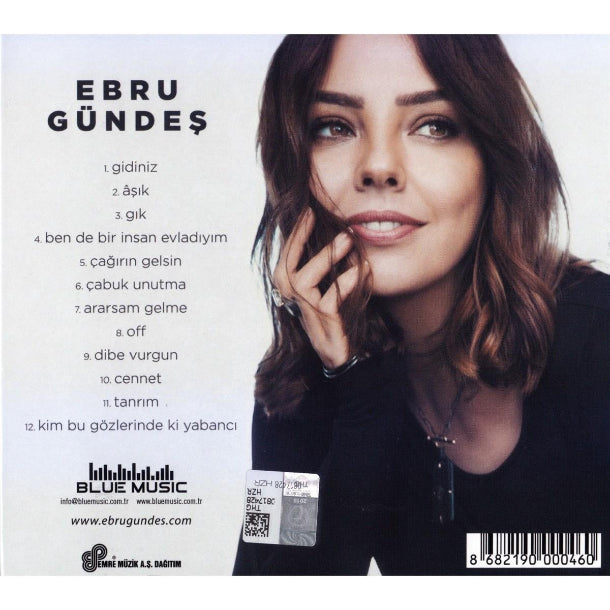 Ebru Gündeş CD - Ebru Gündes - Aşık (CD) Arabesk | Fantazi Müzik | CD