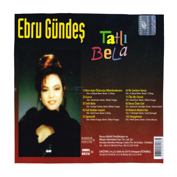 Ebru Gündeş - Tatlı Bela CD(Ebru Gündeş CD) Tatli Bela CD