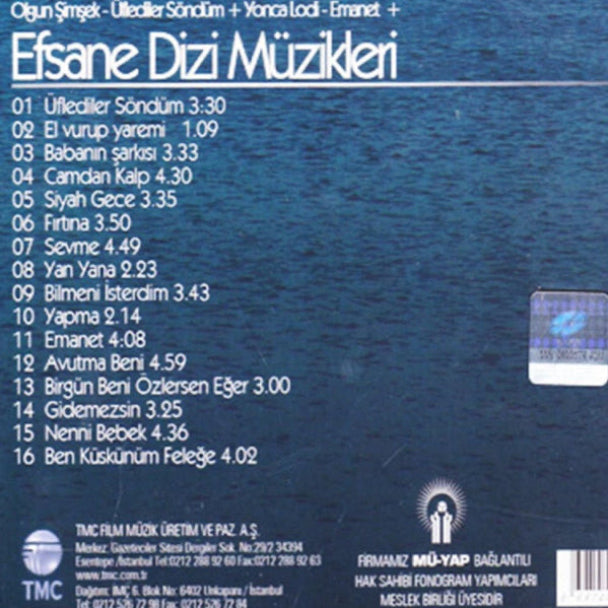 Efsane Dizi Müzikleri - Çeşitli Sanatçılar ( Film | Dizi Müzikleri Plak ) Schallplatte | LP