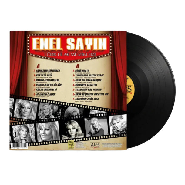 Emel Sayın - Türk Filmi Müzikleri (Plak) Emel Sayın Türk Filmi Müzikleri Plak | türkische Filmmusik | LP | Schallplatte