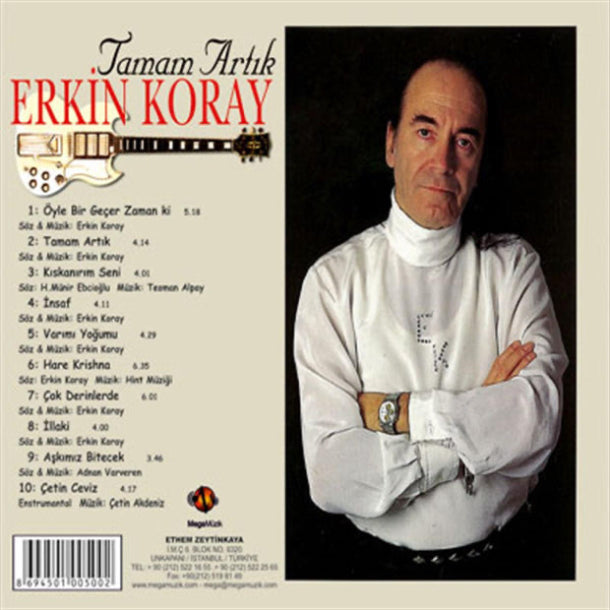 ERKiN KORAY - Tamam Artık| Öyle Bir Geçer Zaman Ki( CD )Türkçe | Anadolu | Kaynak | CD