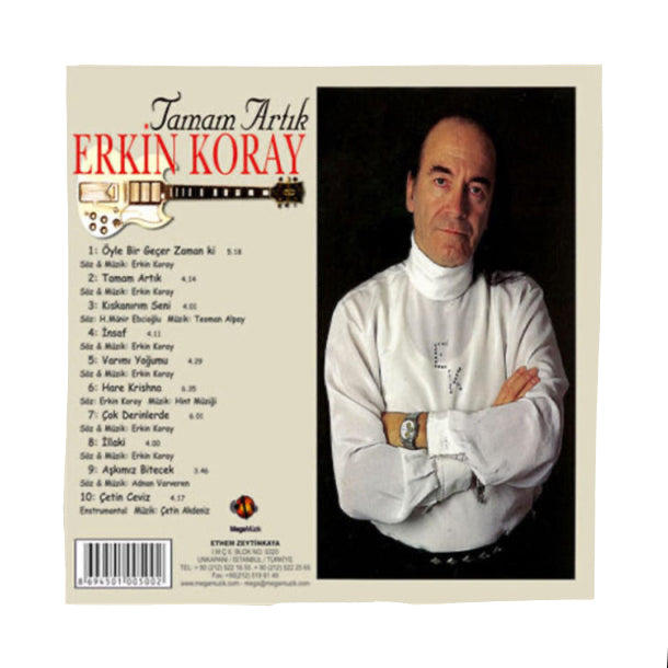 ERKiN KORAY - Tamam Artık| Öyle Bir Geçer Zaman Ki( CD )Türkçe | Anadolu | Kaynak | CD