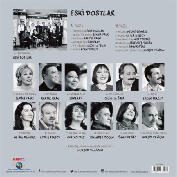 Eski Dostlar Plak - Çeşitli Sanatçılar (Plak) Schallplatte | LP