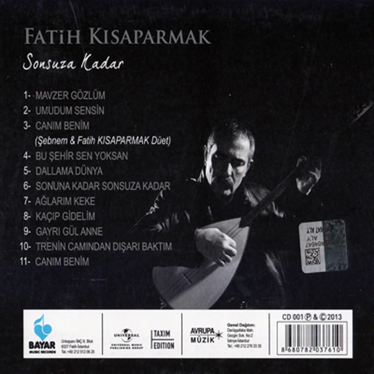 Fatih Kısaparmak - Sonsuza Kadar( CD )Türk halk | müziği | CD