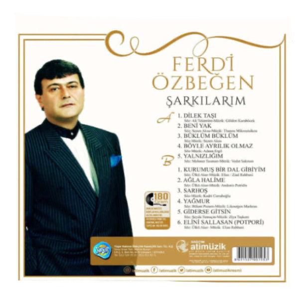 Ferdi Özbeğen - Şarkılarım (Plak) Ferdi Özbeğen Şarkılarım Plak | Ferdi Özbeğen Sarkilarim Plak