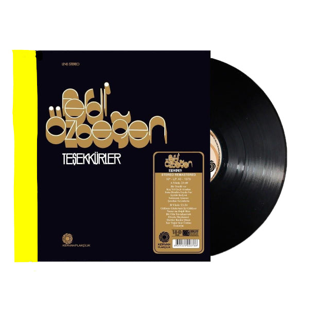Ferdi Özbeğen - Teşekkürler (Plak)Türkische Arabeskenmusik | Arabesk Müzik | Plak | LP
