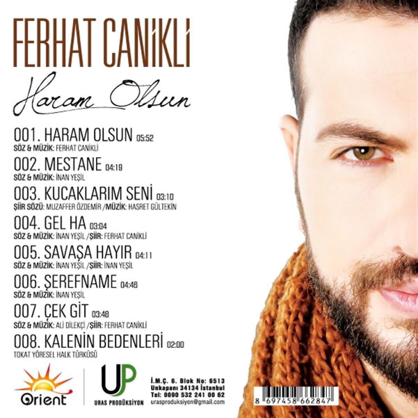 Ferhat Canikli - Haram Olsun (CD) Türk Halk | müziği | Türk halk müziği | CD
