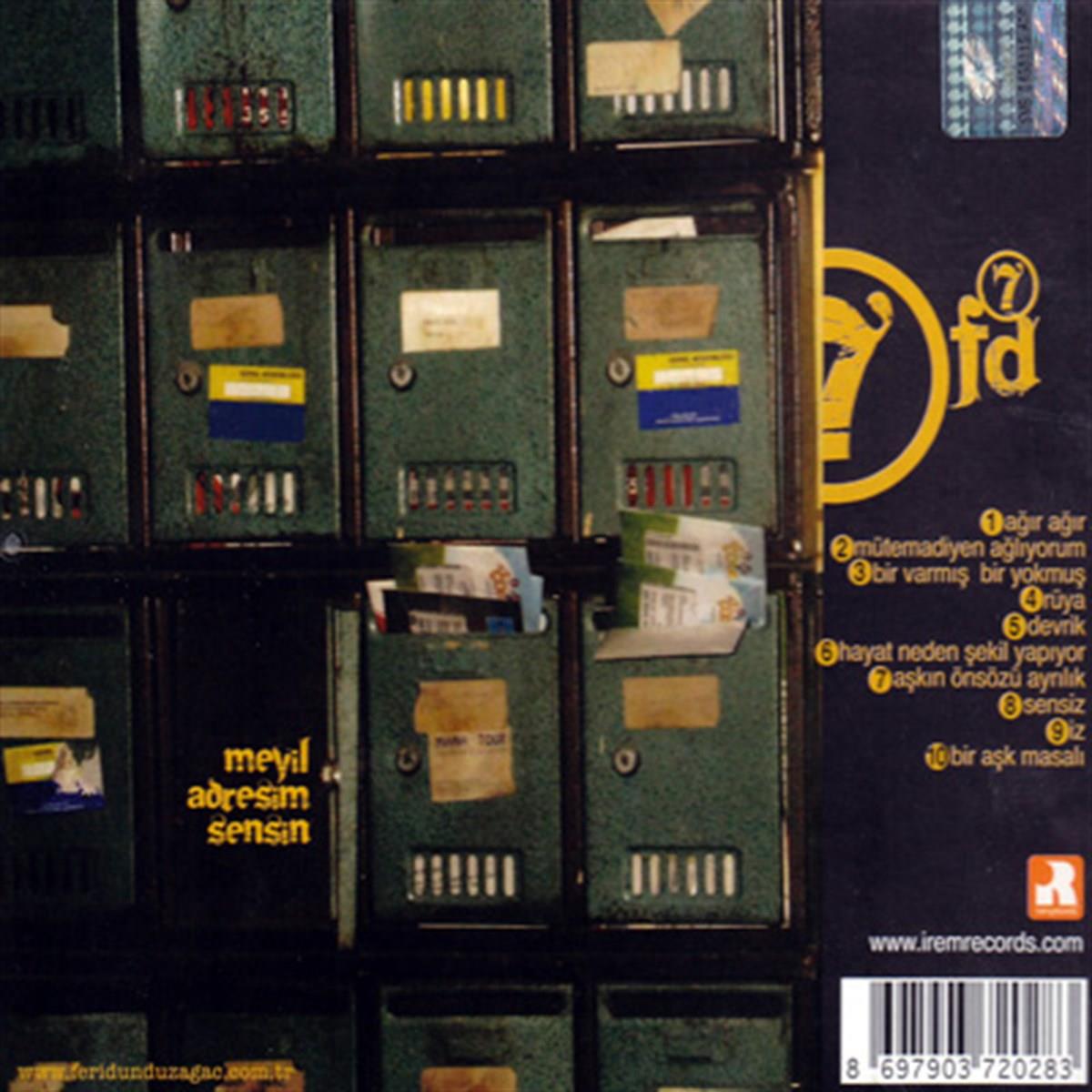 Feridun Düzağaç - FD7 ( CD )Türkçe Rock | Türk rock | CD | CD'ler
