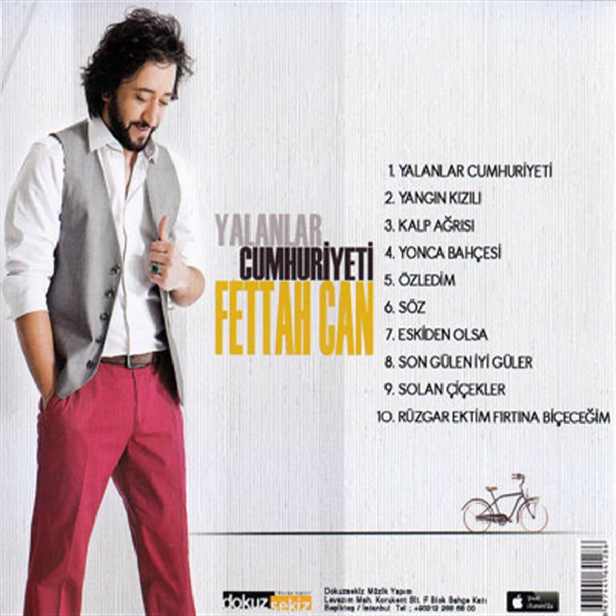 Fettah Can - Yalanlar Cumhuriyeti | CD (Türkçe Pop ) CD | CD'ler