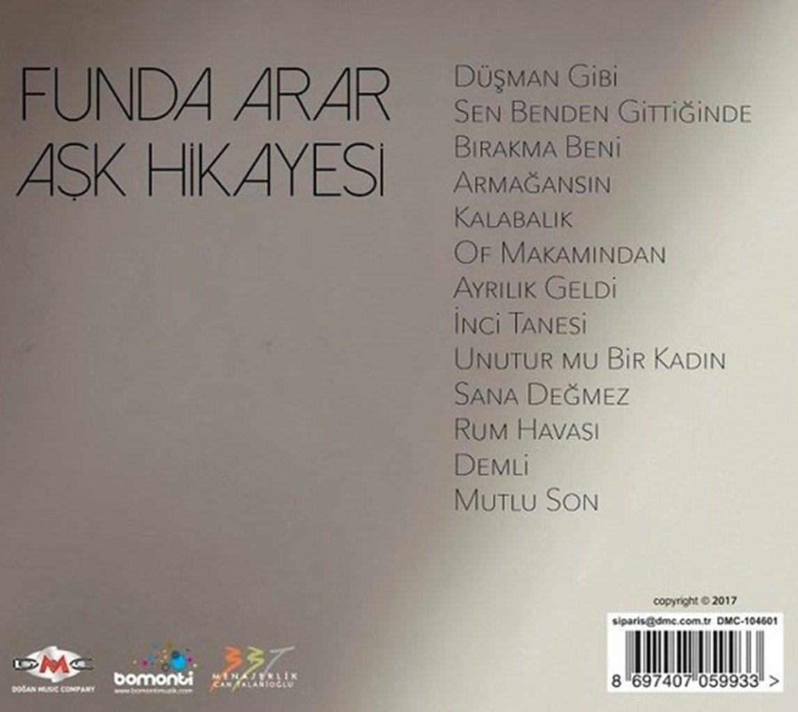 Funda Arar CD - Ask Aşk Hikayesi (CD) Türkçe | CD