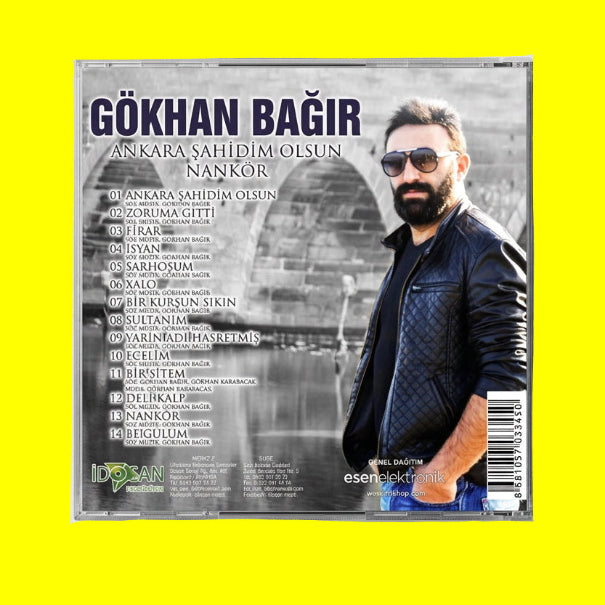 Gökhan Bağlar - Ankara Şahidim Olsun / Nankör (CD)