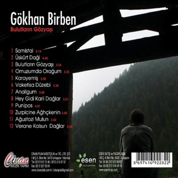Gökhan Birben - Bulutların Gözyaşı (CD) Karadeniz | Türküleri | CD | Almanya
