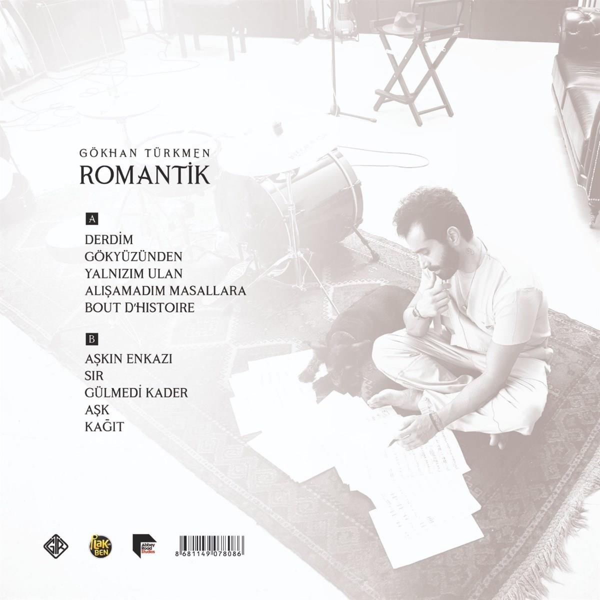 Gökhan Türkmen - Romantik (Plak) Schallplatte | Pop | Kaynak | Plak | LP