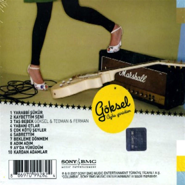 Göksel - Ayda Yürüdüm (CD)Türkçe |Pop rock | CD | CD'ler