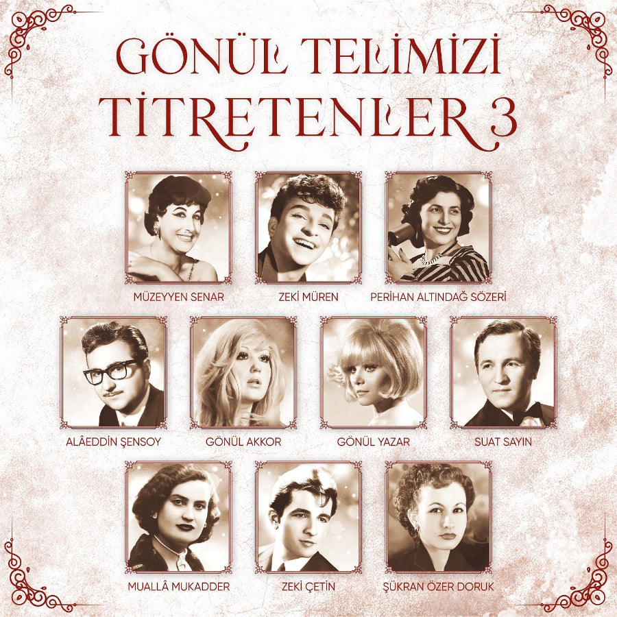 Gönül Telimizi Titretenler 3 - Çeşitli Sanatçılar ( Plak ) Türk Sanat | Plak | kayıt | LP