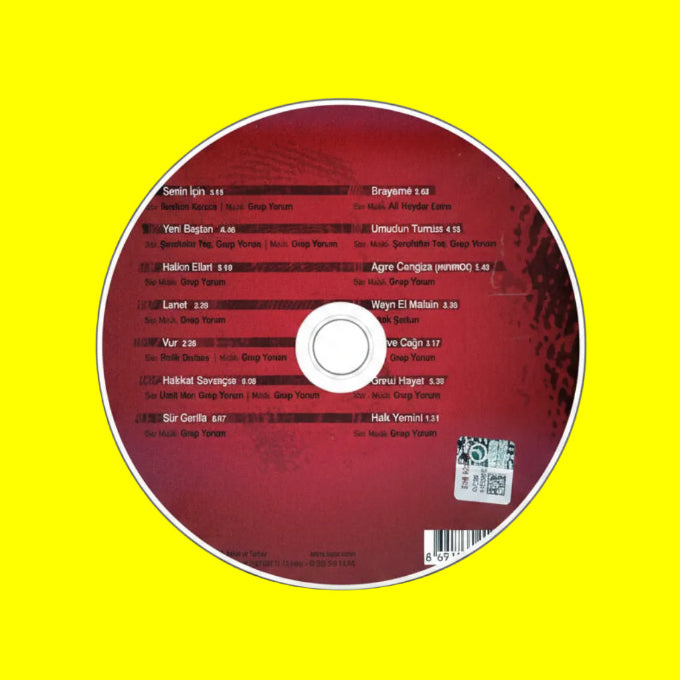 Grup Yorum - Halkın Elleri ( CD ) Özgün | Protesto | Müzik | CD | CD'ler