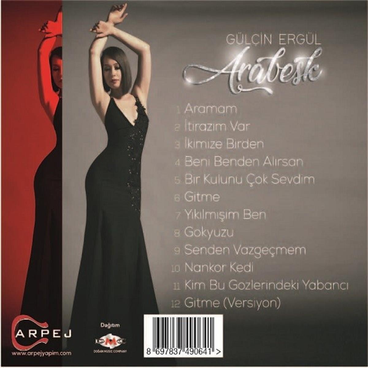Gülçin Ergül CD| Arabesk (CD)Türkçe CD