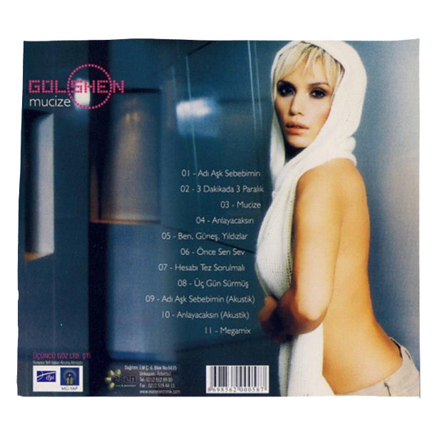 Gülşen - Mucize ( CD )Türkçe Pop CD