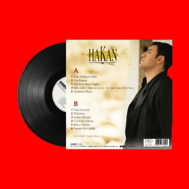Hakan Altun - Hakan Plak (Plak) Hakan Altun| Hain Geceler | Köle gibi | Plak | Schallplatte | LP