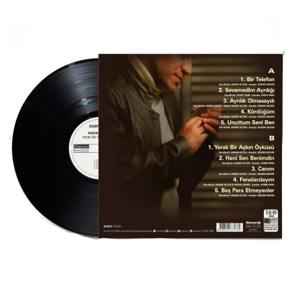 Hakan Altun - Yaralı Bir Aşkın Öyküsü (Arabesk | kayıt | (LP)