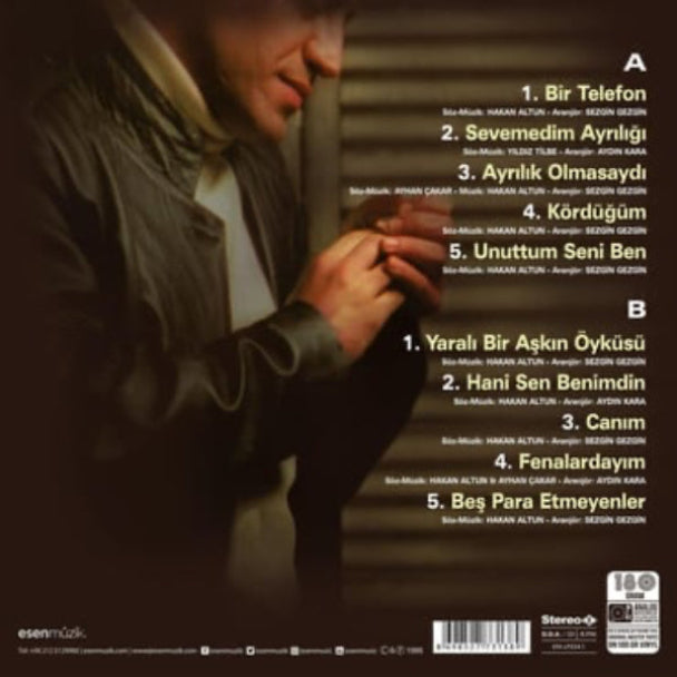 Hakan Altun - Yaralı Bir Aşkın Öyküsü (Arabesk | kayıt | (LP)